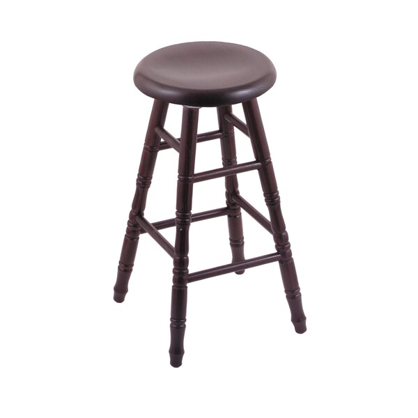 Oak X-Tall Bar Stool, Dark Cherry Finish